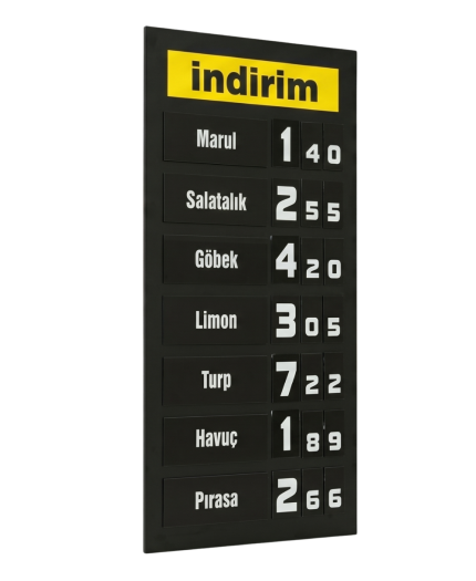 MANAV PANO (7 Satırlı) 62 X 180mm