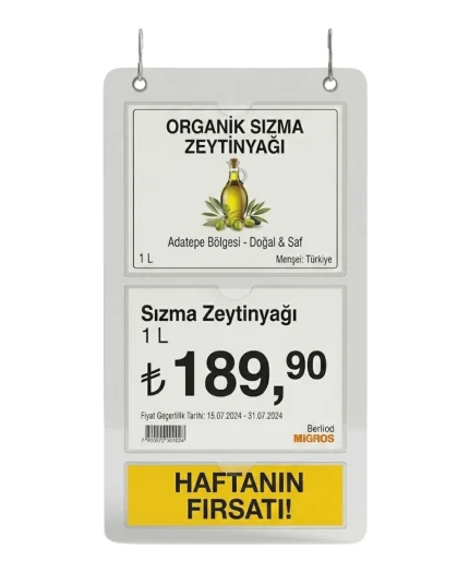 Market Fiyat Etiketi: PC-4067