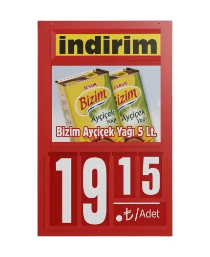 Market Fiyat Etiketi: PNC-3758